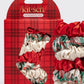 Holiday Ruched Scrunchies 7pc Set