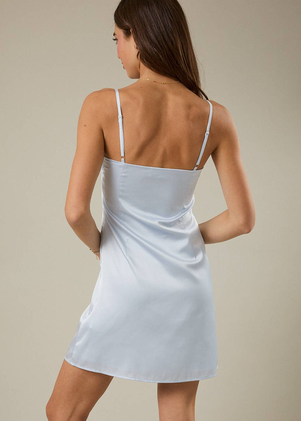 Flower Printed Slip Dress