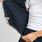 Navy Heart Fleece Vest