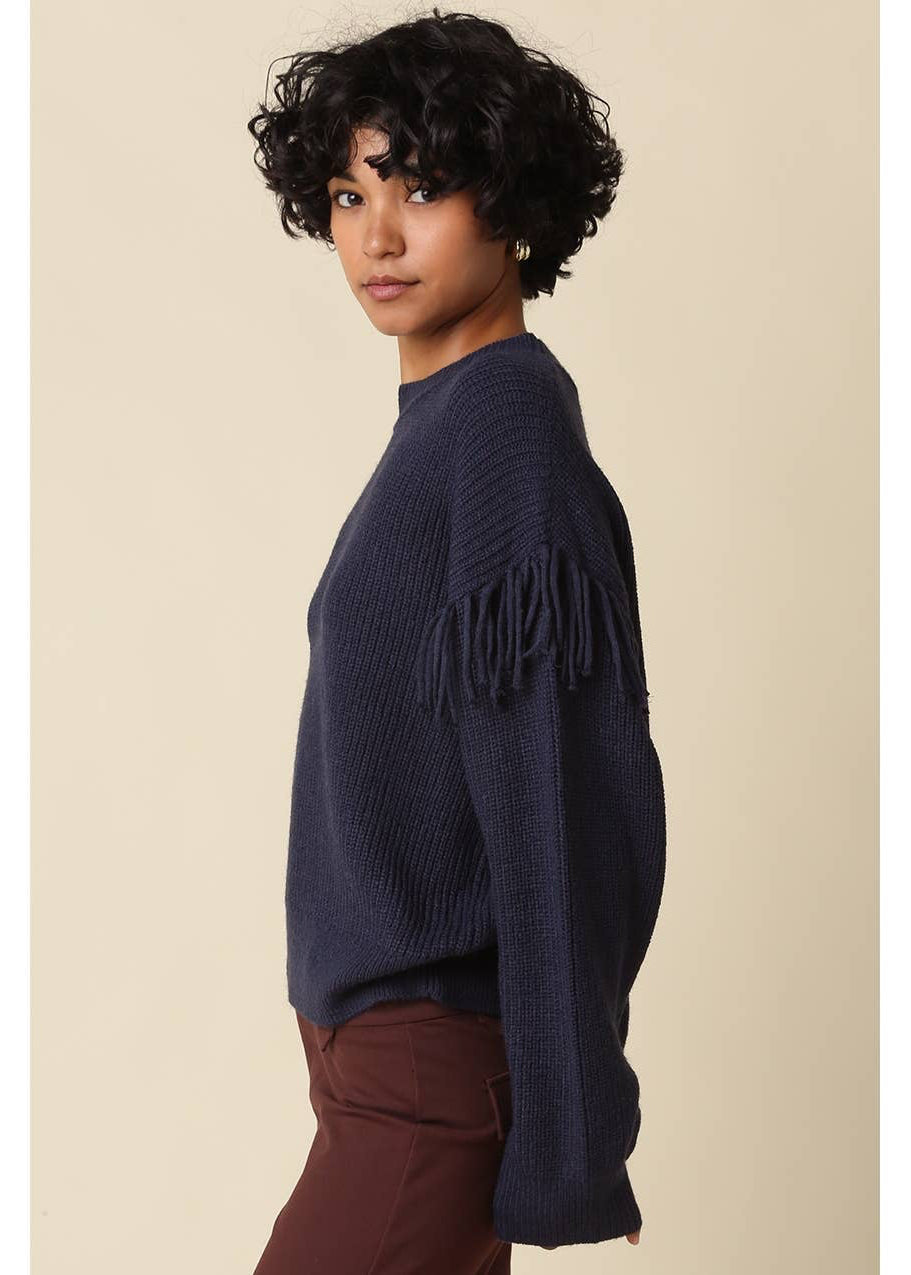 Fringe Knit Sweater