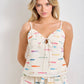 Fish Print Cami