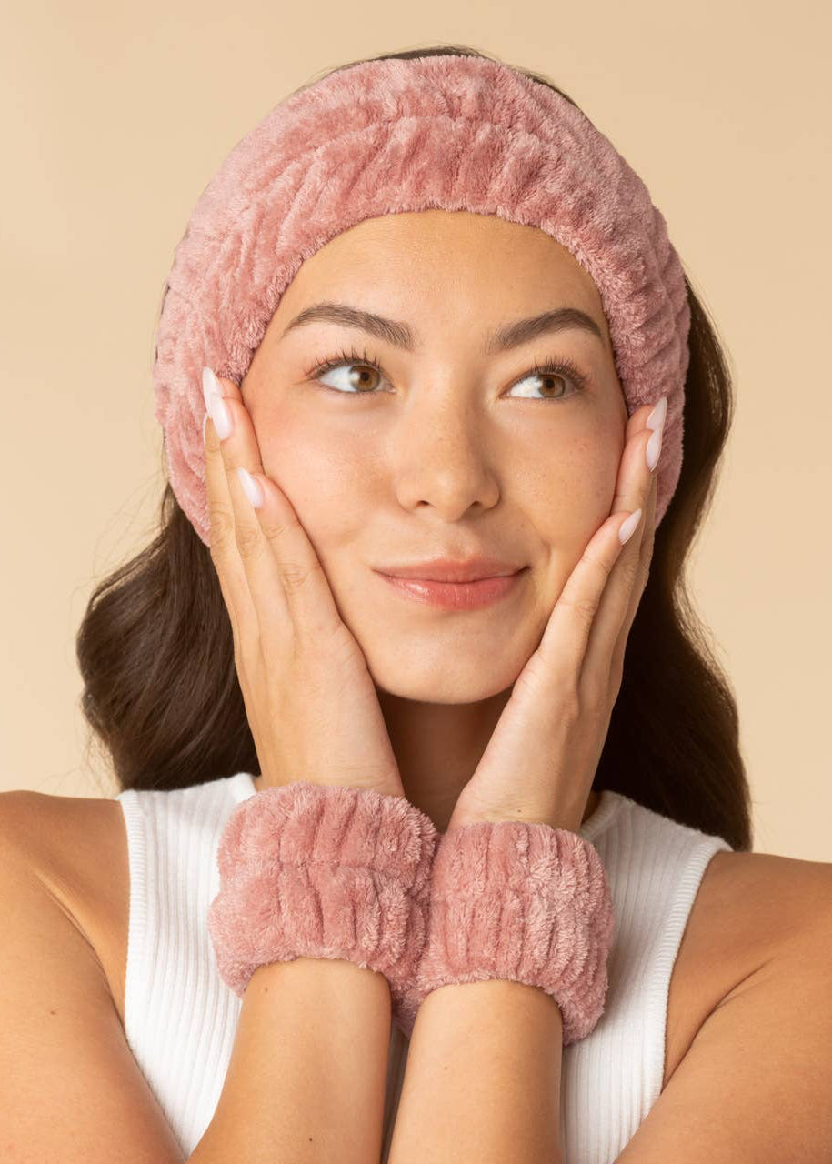 Spa Headband and Wristlets