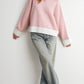 Cozy Contrast Trim Sweater