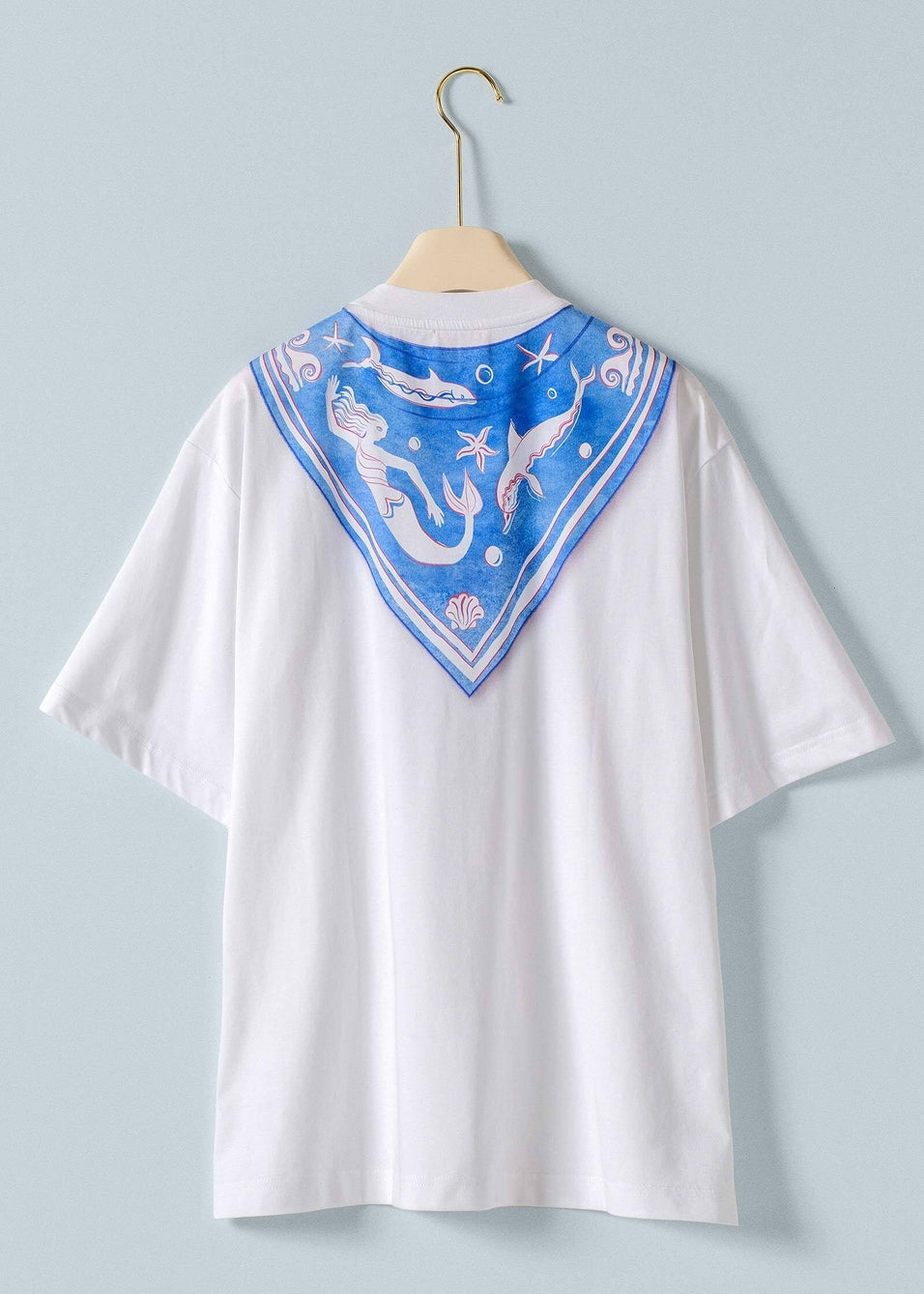 Nautical Stripe Bandana Tee