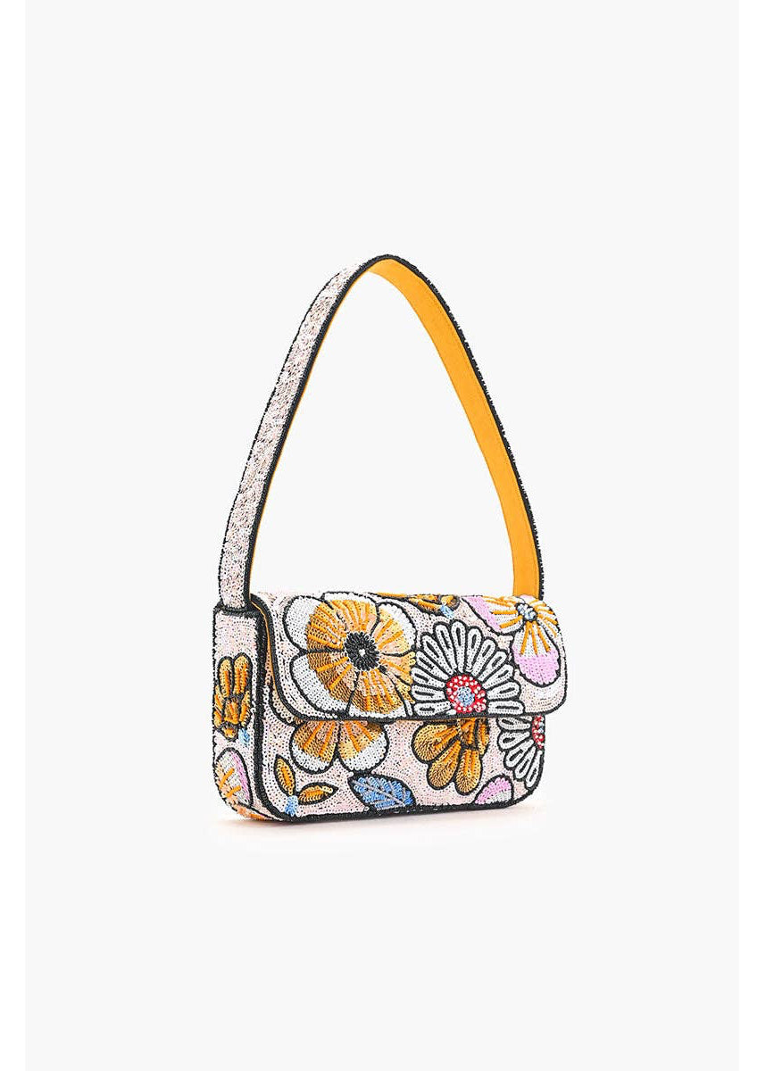 Daisy Daydream Embellished Shoulder Bag
