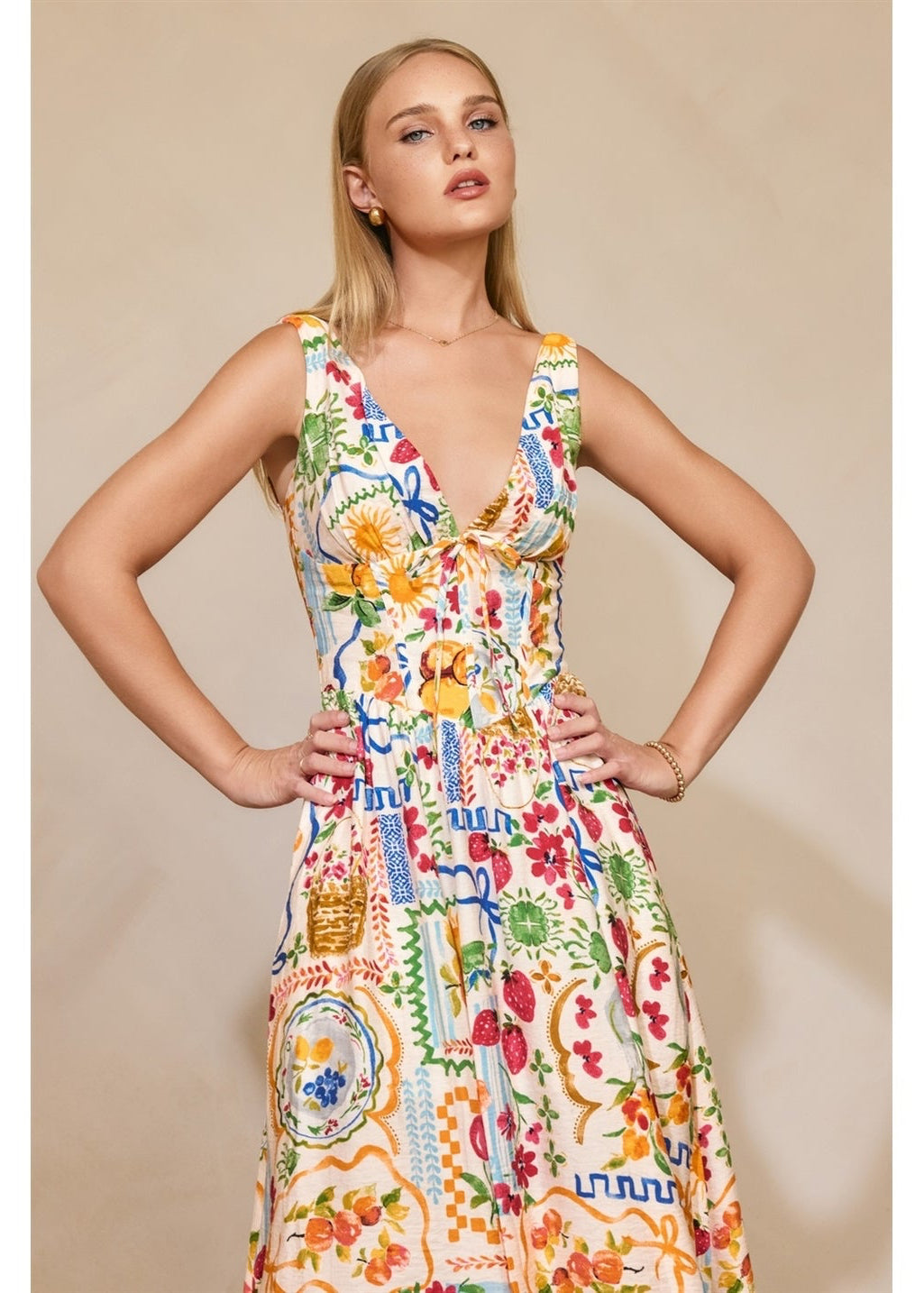Lost in Italy Maxi Dress