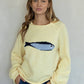 Sardine Sweater in Yellow