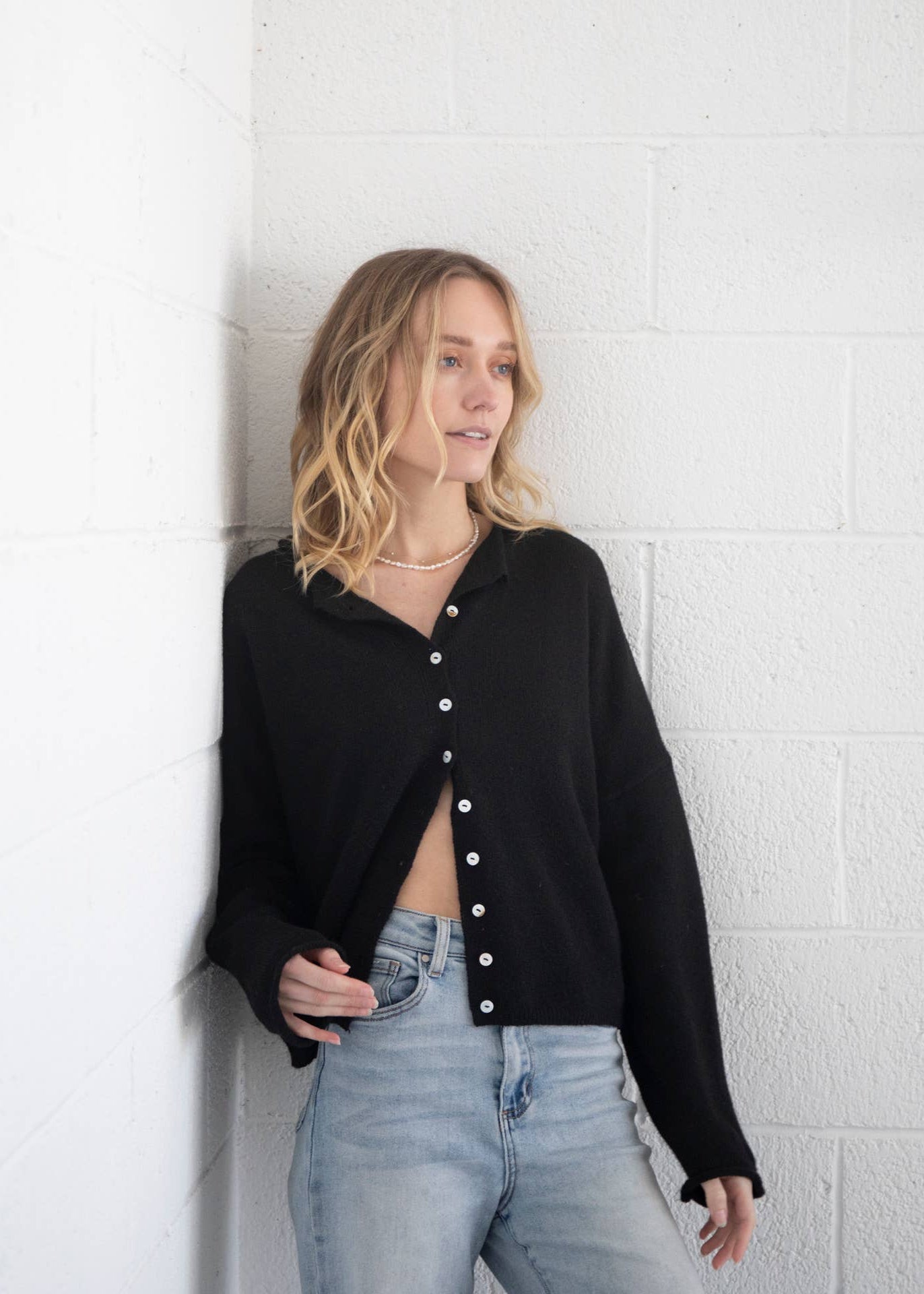 Clara Cardigan in Black