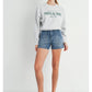 High Rise Utility Cargo Shorts