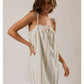 Shoulder Tie Mini Dress