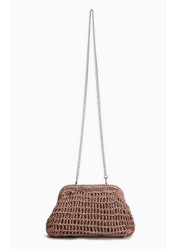 Crochet Shell Clutch