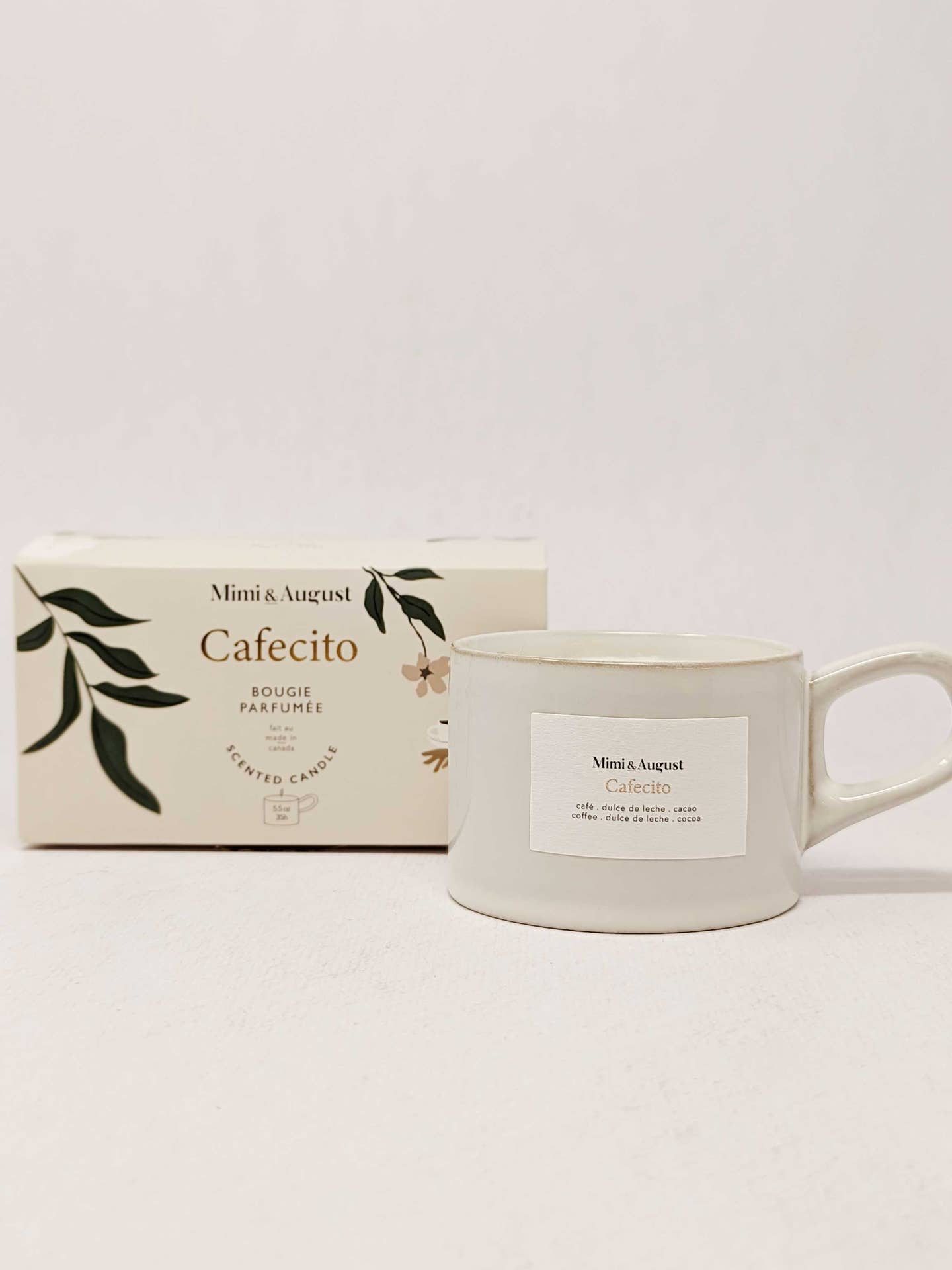 Reusable Mug Candle 5.5 oz : Cafecito