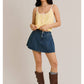 Lemon Drop Knit Tank