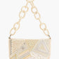 Shimmering Sands Embellished Shoulder Bag
