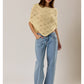 Yellow Knitted Wrap