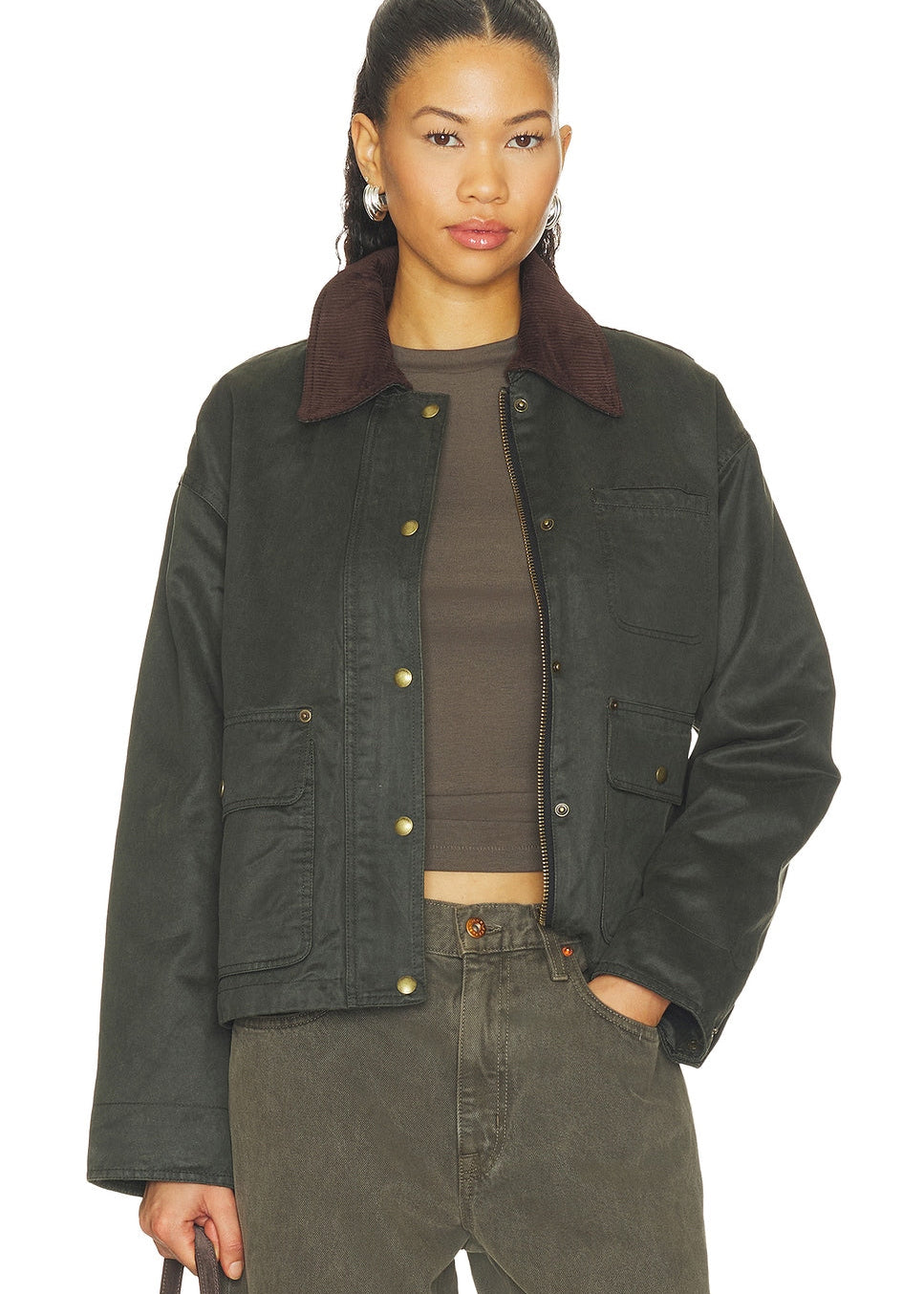 Plaid Barn Jacket
