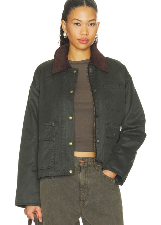 Plaid Barn Jacket