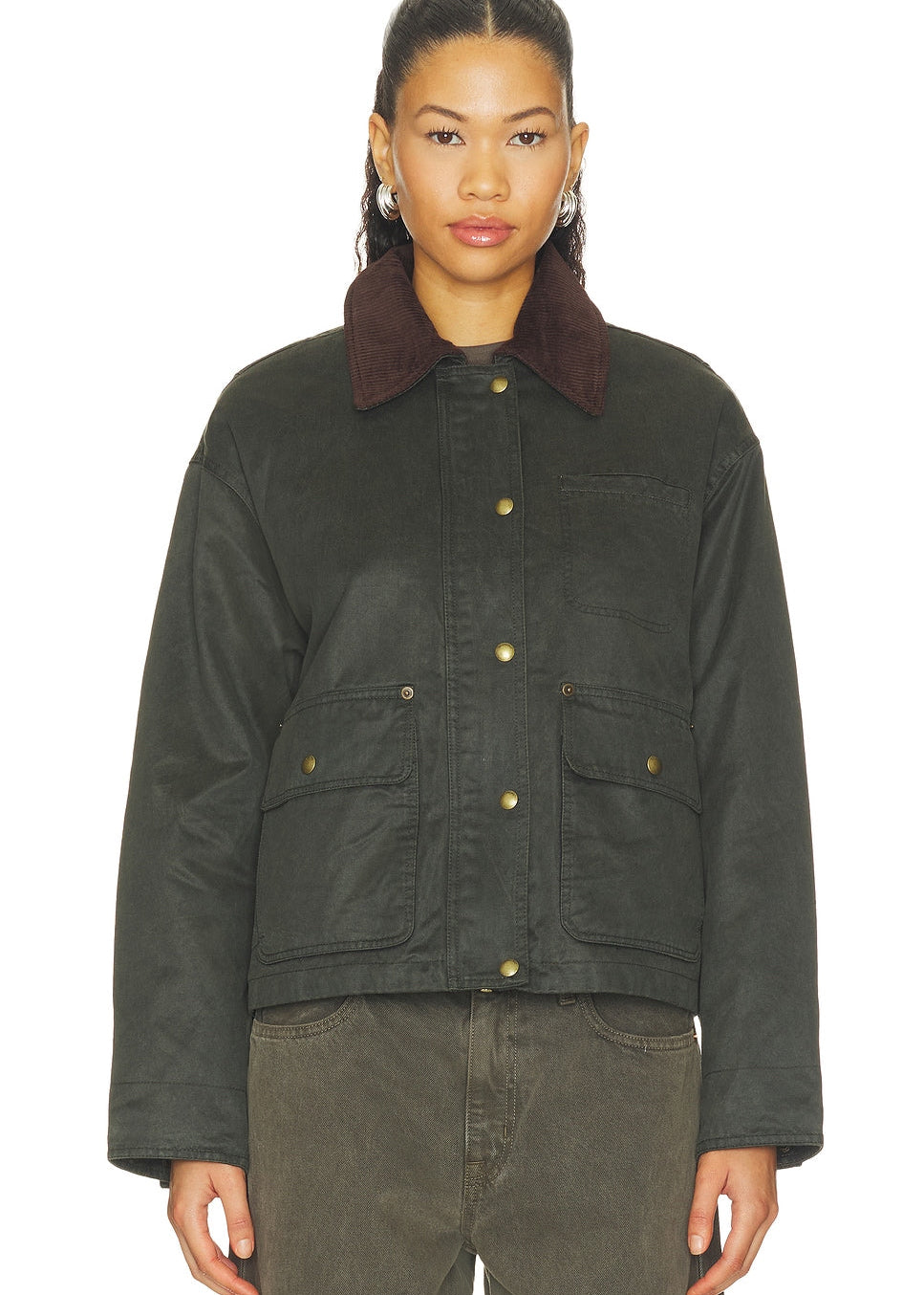 Plaid Barn Jacket