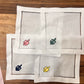 Dreidel Embroidered Cocktail Napkins