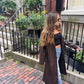 Dark Brown Long Trench Coat