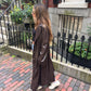 Dark Brown Long Trench Coat