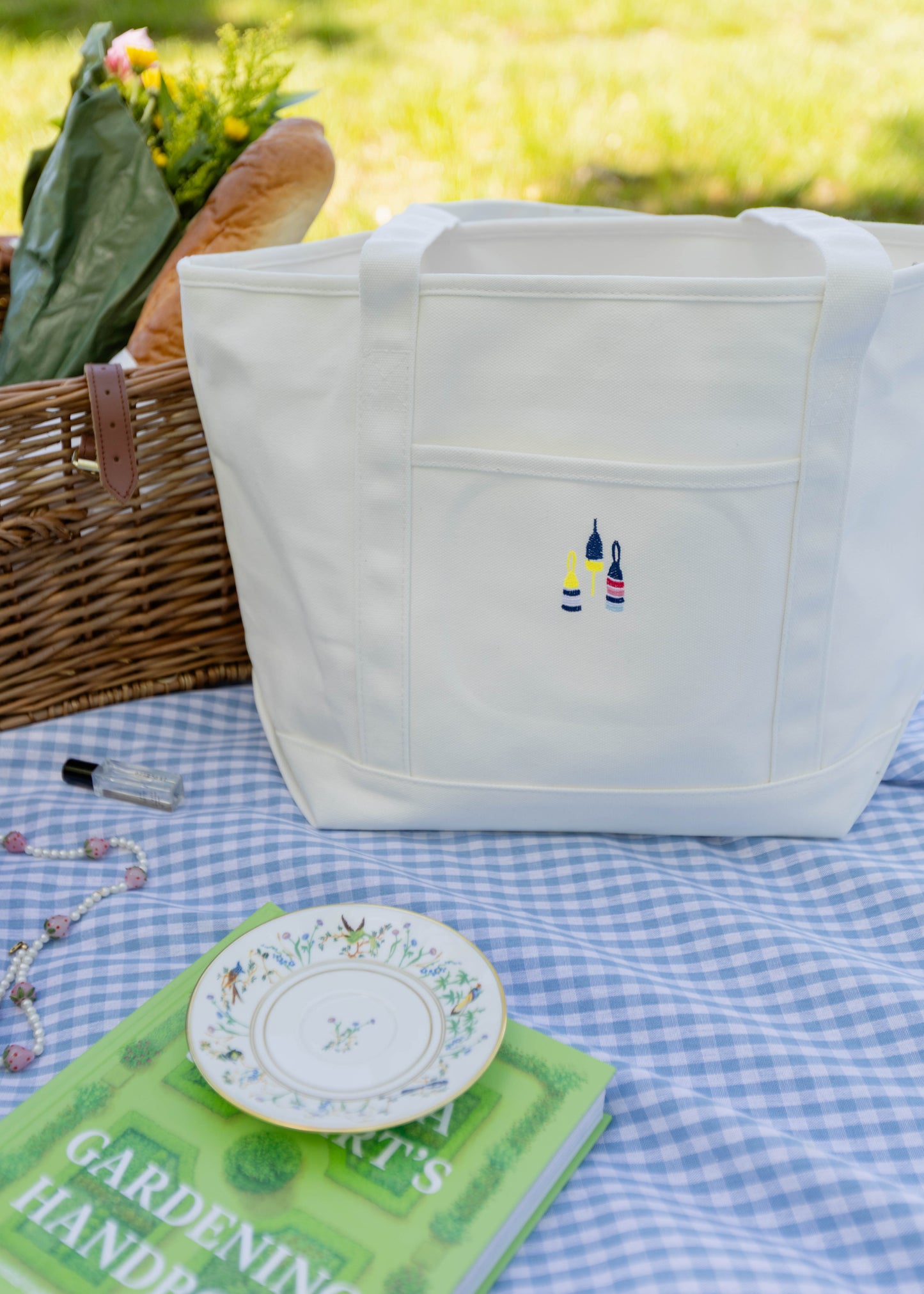 Custom Embroidered Tote