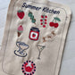 Embroidered Waffle Makeup Pouch