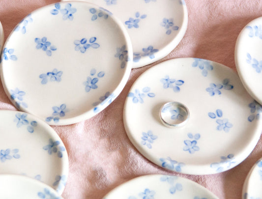 Forget-Me-Not Ring Dish