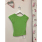 Lime Cap Sleeve Tee