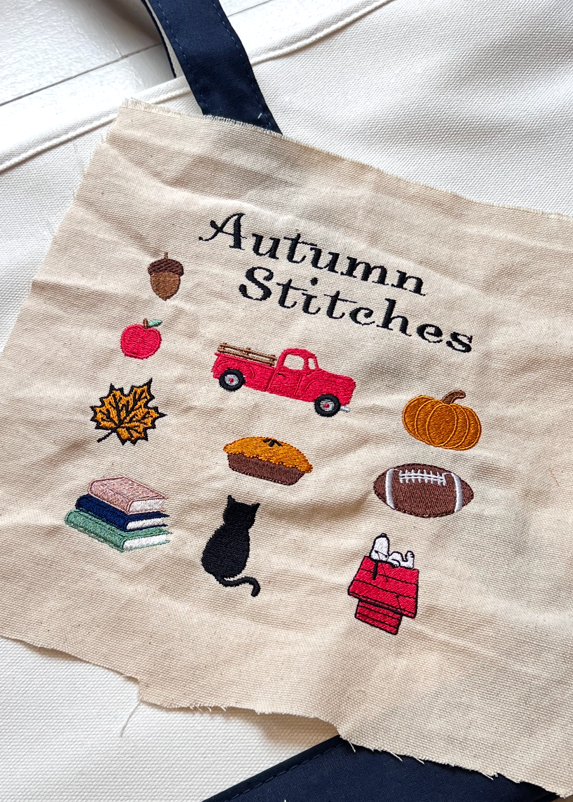Custom Embroidered Tote