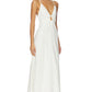 Mabel Maxi Dress by Space in Cream
