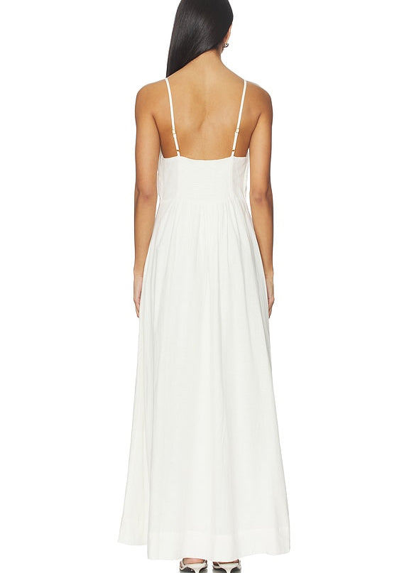 Mabel Maxi Dress by Space in Cream