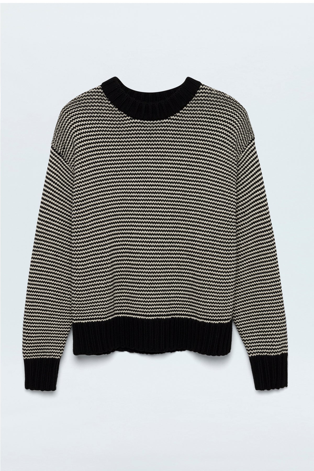 Jadine Sweater in Midnight Stripe by Pistola