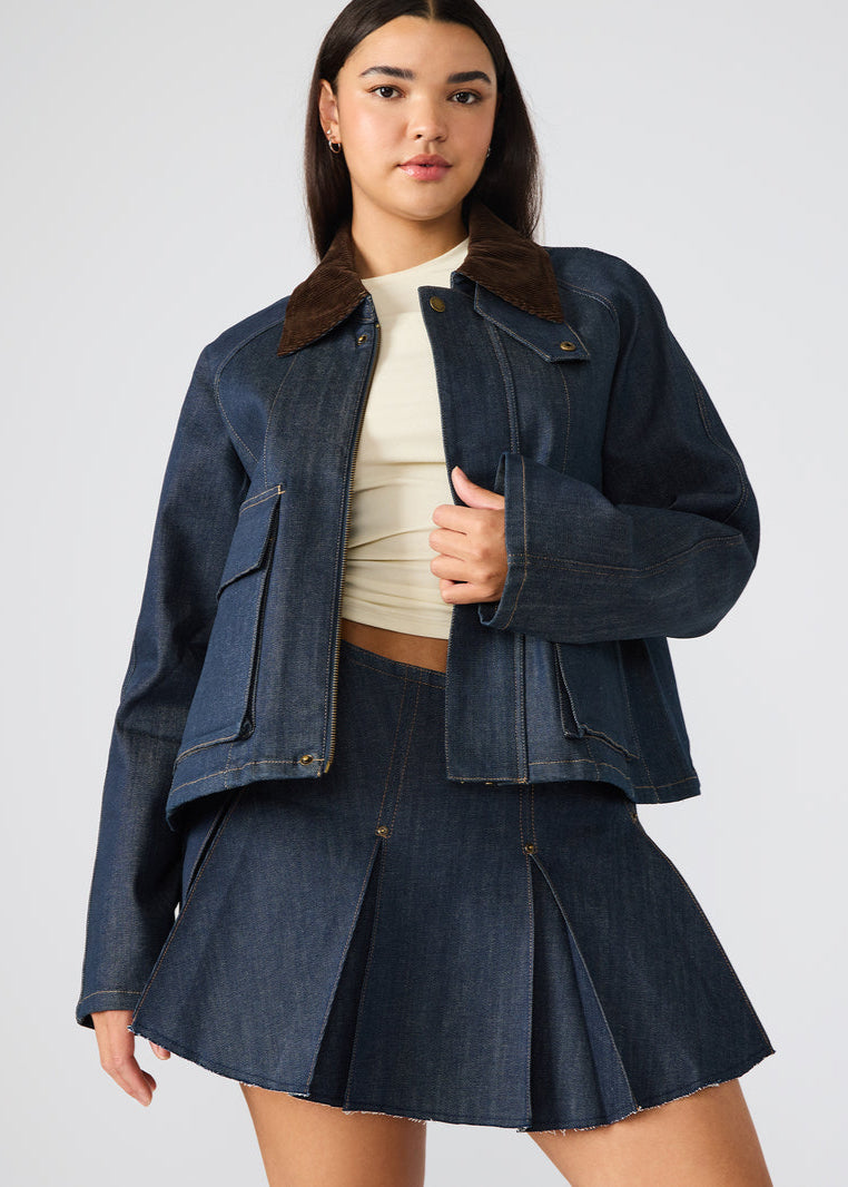 Justina Barn Jacket by Steve Madden