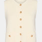 Aliya Sweater Vest Cream