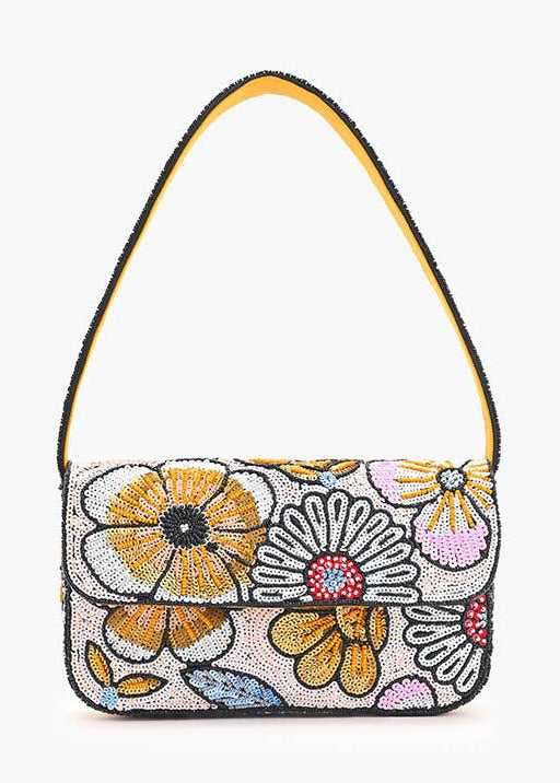 Daisy Daydream Embellished Shoulder Bag