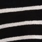 Striped Round Neck Sleeveless Sweater Top