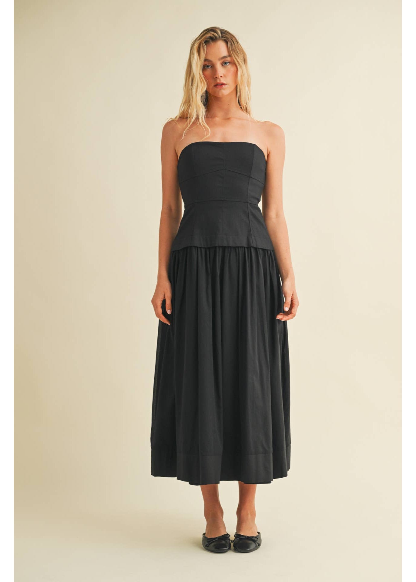Corset Black Dress