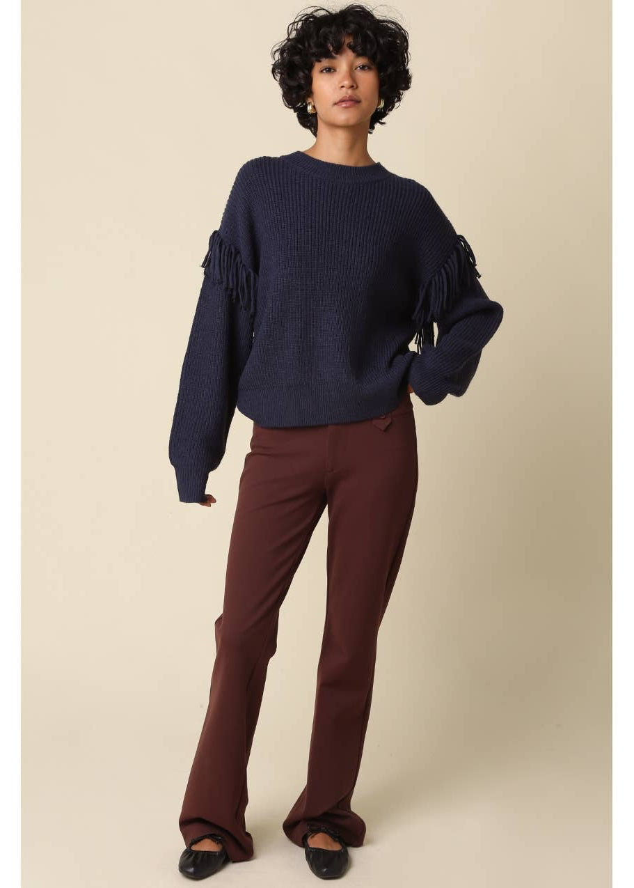 Fringe Knit Sweater