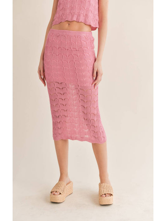 Rosie Knit Midi Skirt
