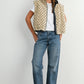 Navy Heart Fleece Vest