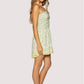 Wisteria Green Mini Dress