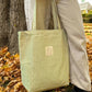 Sage Gingham Tote