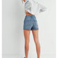 High Rise Utility Cargo Shorts