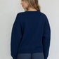Sarah Sweater in Navy