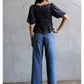 Smocked Peplum Top
