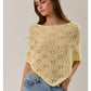 Yellow Knitted Wrap