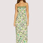 Spring Green Floral Dress
