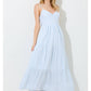 Pinstripe Maxi Dress