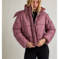 Puffer Jacket With Attachable Hood